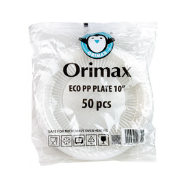 Orimax Eco PP Round Plate - 10"